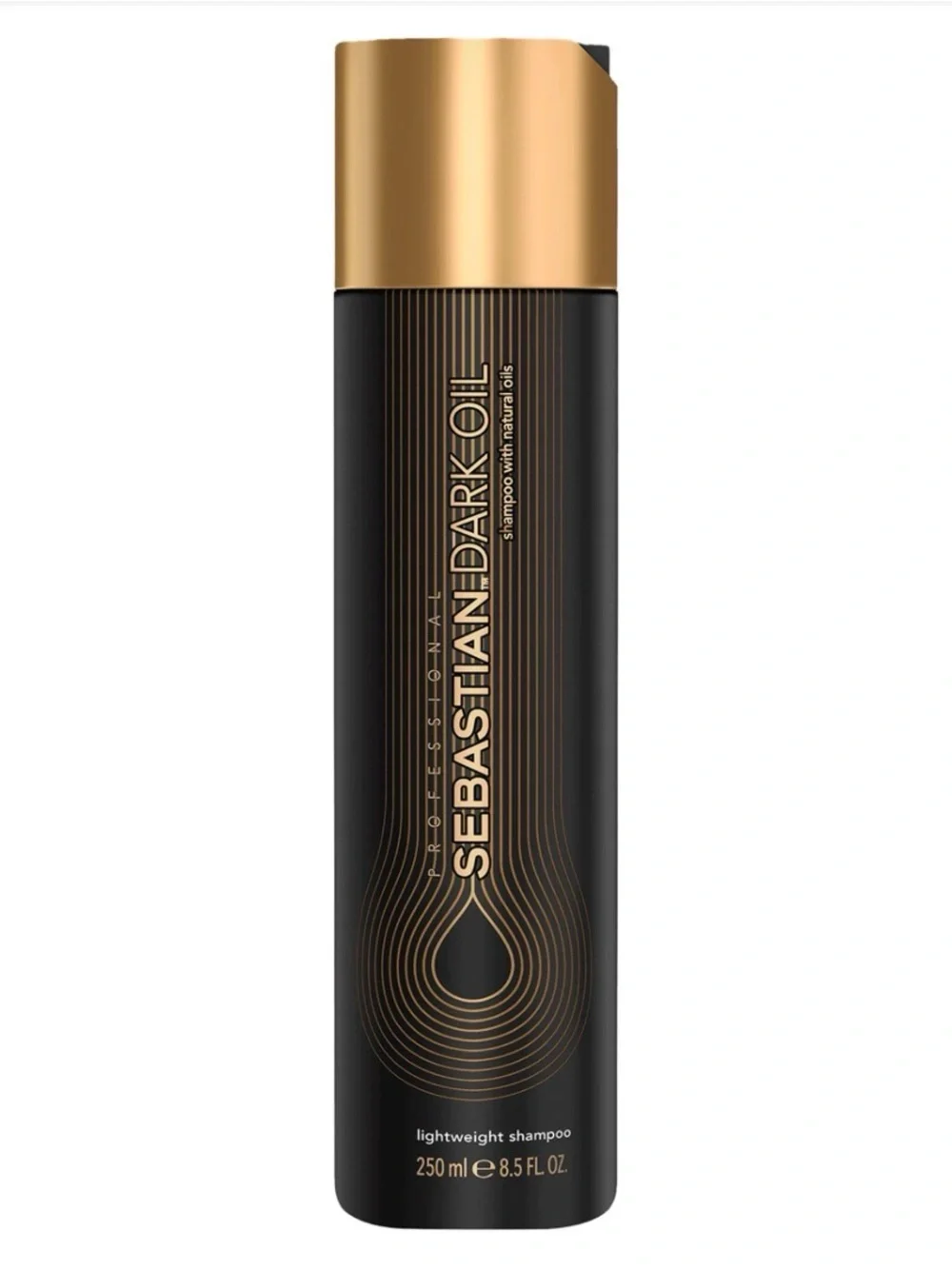 Sebastian Dark Oil Lightweight Shampoo - Black & Gold 8.4 oz